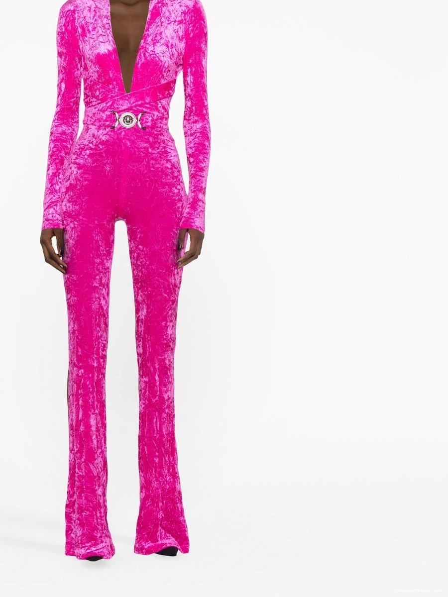 Cheap jumpsuit V-neck Medusa Women Versace 0810
